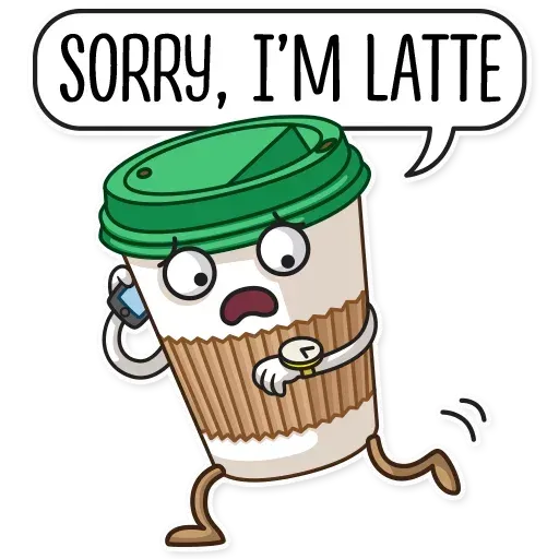 Donut and Coffe - Sticker 13