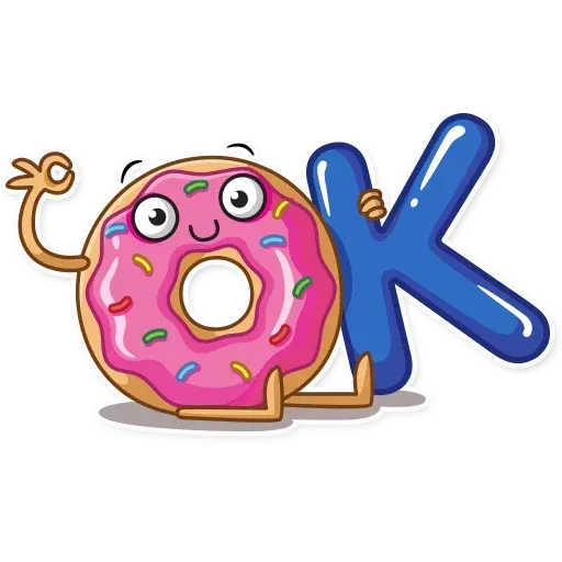 Donut and Coffe - Sticker 11