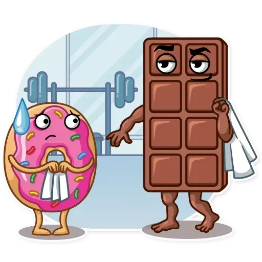 Donut and Coffe - Sticker 16