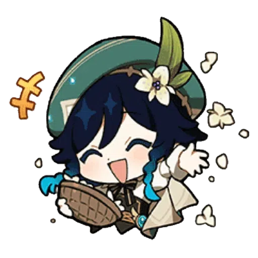 派蒙的画作第二弹 - Sticker 15