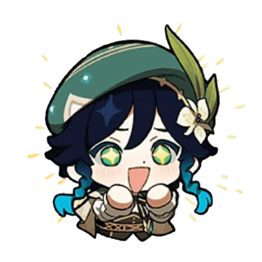 派蒙的画作第二弹 - Sticker 12