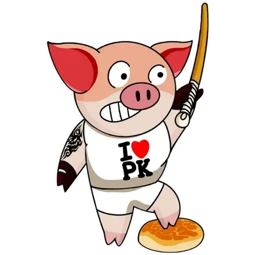 十八區連豬 - Sticker 11