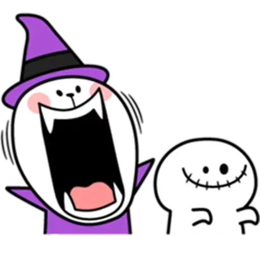 Spoiled rabbit Halloween - Sticker 29