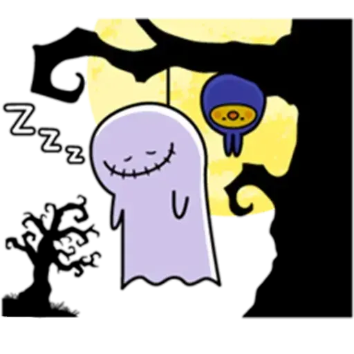 Spoiled rabbit Halloween - Sticker 20
