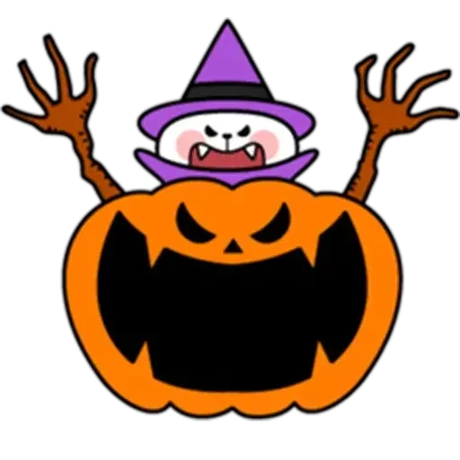 Spoiled rabbit Halloween - Sticker 14