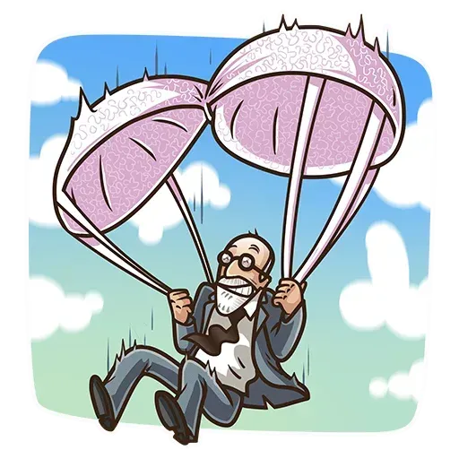 Sigmund Freud - Sticker 25