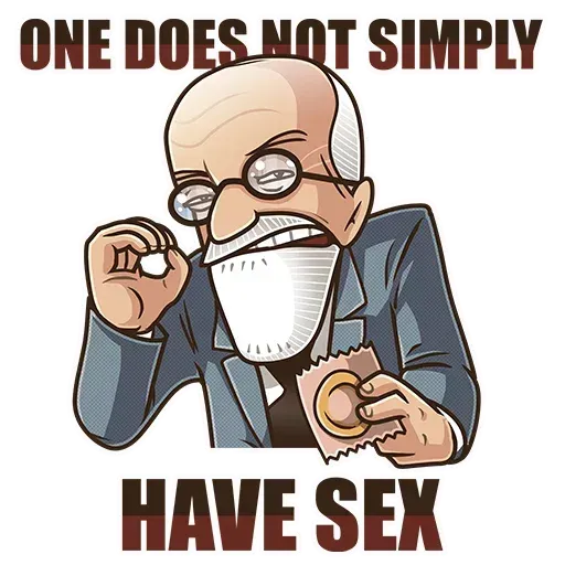 Sigmund Freud - Sticker 19