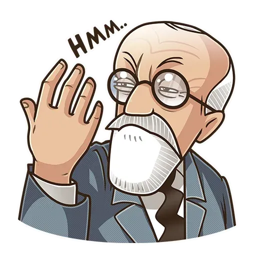 Sigmund Freud - Sticker 16