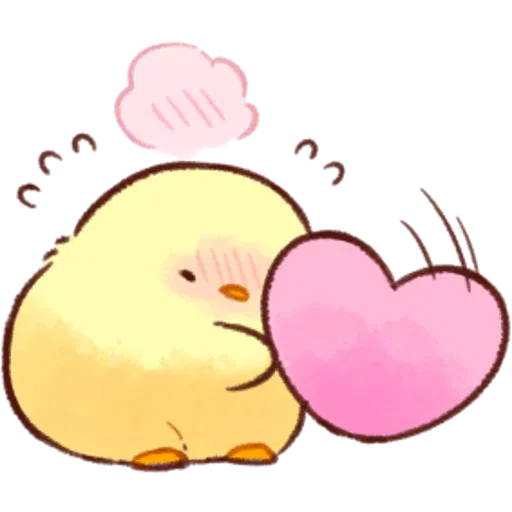 soft and cute chick 07 - Sticker 10