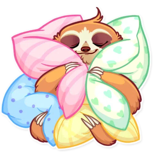 Lazy - Sticker 25