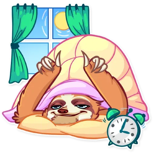 Lazy - Sticker 24