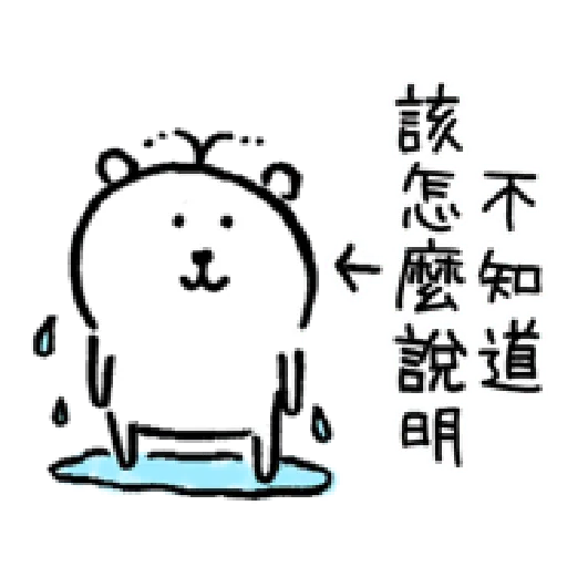 自我吐槽的白熊 亂來補充包3 - Sticker 16
