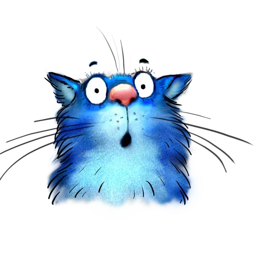 Blue cat - Sticker 18