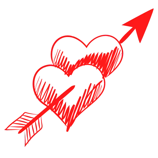 Hearts - Sticker 25