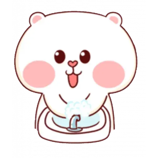 bear w mask - Sticker 23
