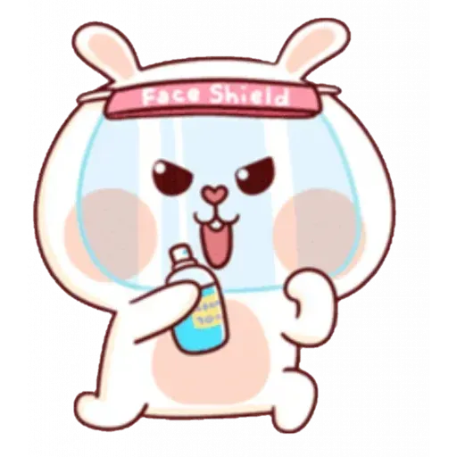 bear w mask - Sticker 22