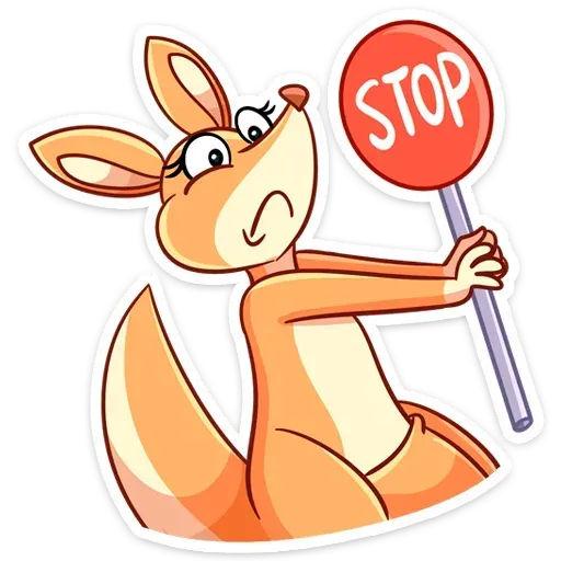 Kangaroo - Sticker 12