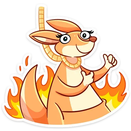 Kangaroo - Sticker 9