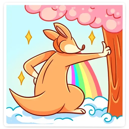 Kangaroo - Sticker 20
