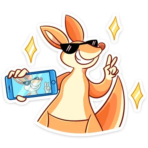 Kangaroo - Sticker 15