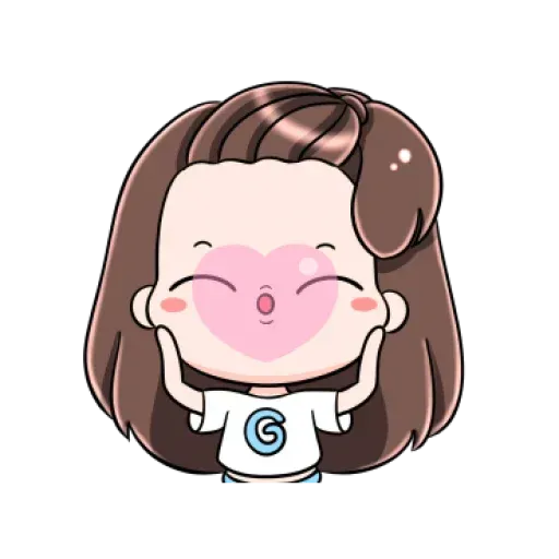 Cute girls - Sticker 17