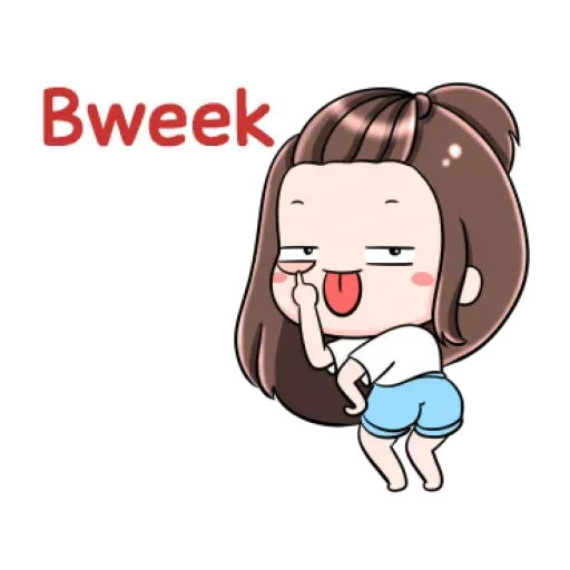 Cute girls - Sticker 15