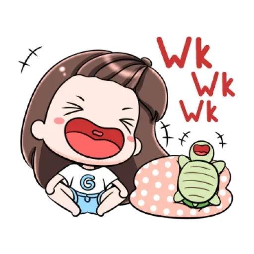 Cute girls - Sticker 13