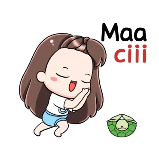 Cute girls - Sticker 19