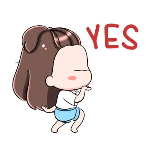 Cute girls - Sticker 18