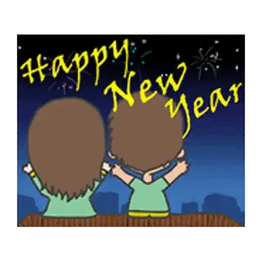 Happy New Year collection (k5) GIF* - Sticker 12