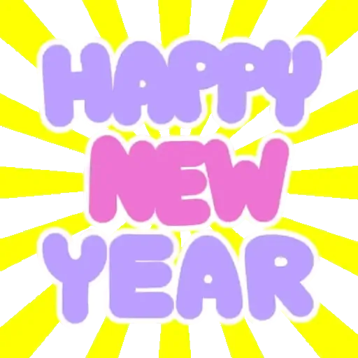 Happy New Year collection (k5) GIF* - Sticker 22