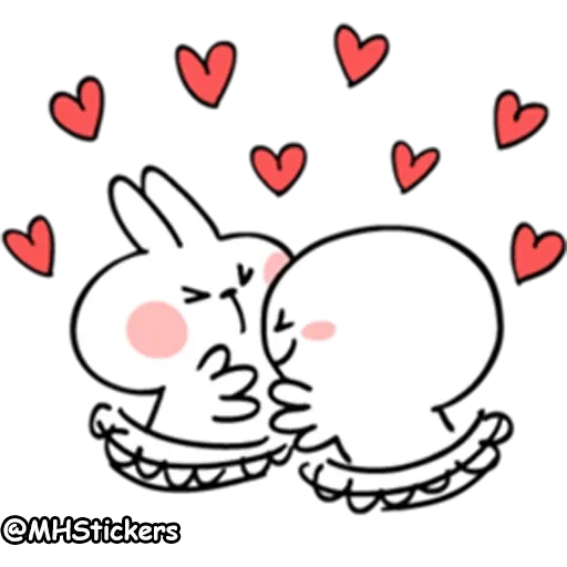 Spoiled rabbit 2 - Sticker 12