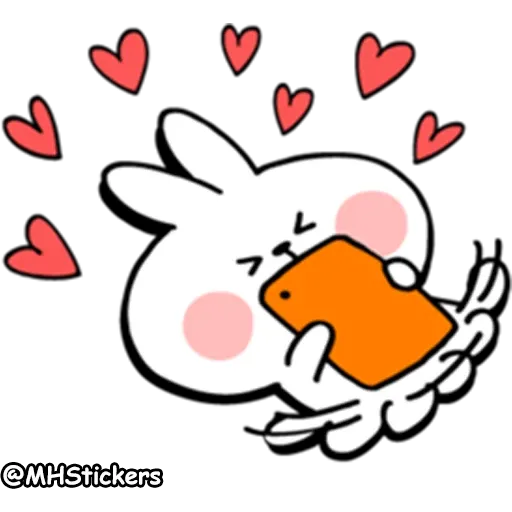 Spoiled rabbit 2 - Sticker 28