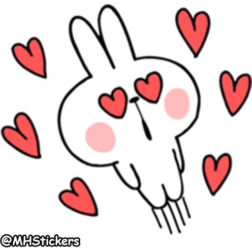 Spoiled rabbit 2 - Sticker 30