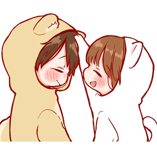 Cute Couple - Sticker 11