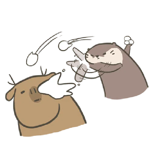 水獺蹭蹭 - 聖誕蹭蹭好朋友 - Sticker 16