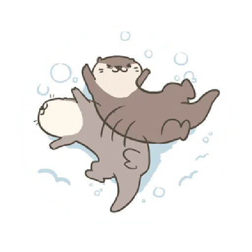 水獺蹭蹭 - 聖誕蹭蹭好朋友 - Sticker 24
