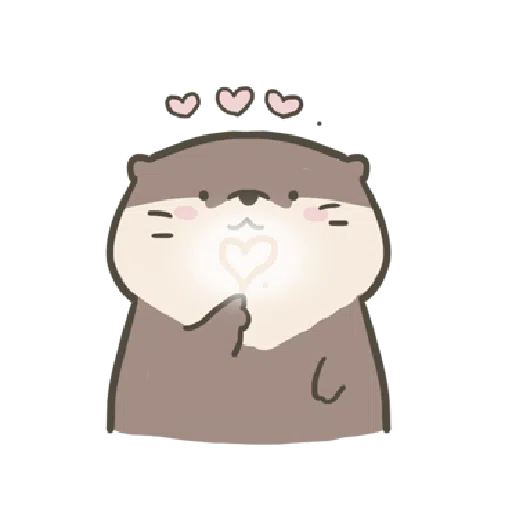 水獺蹭蹭 - 聖誕蹭蹭好朋友 - Sticker 14
