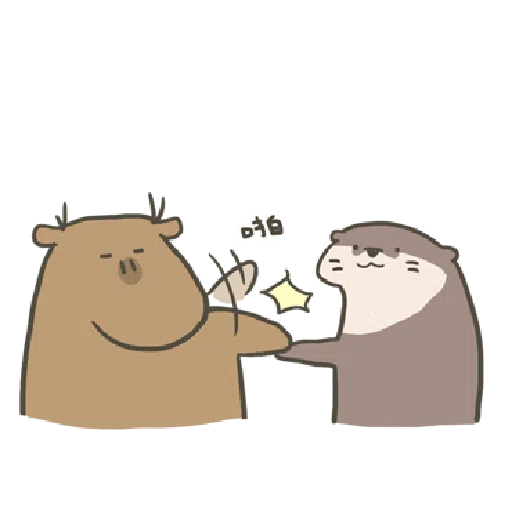 水獺蹭蹭 - 聖誕蹭蹭好朋友 - Sticker 18