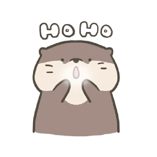 水獺蹭蹭 - 聖誕蹭蹭好朋友 - Sticker 15