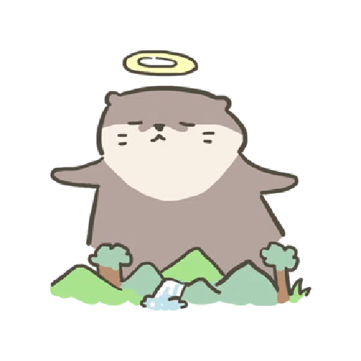 水獺蹭蹭 - 聖誕蹭蹭好朋友 - Sticker 9