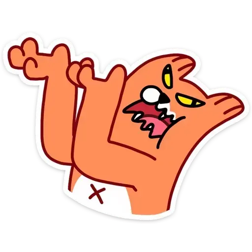 Crazy Fox - Sticker 28