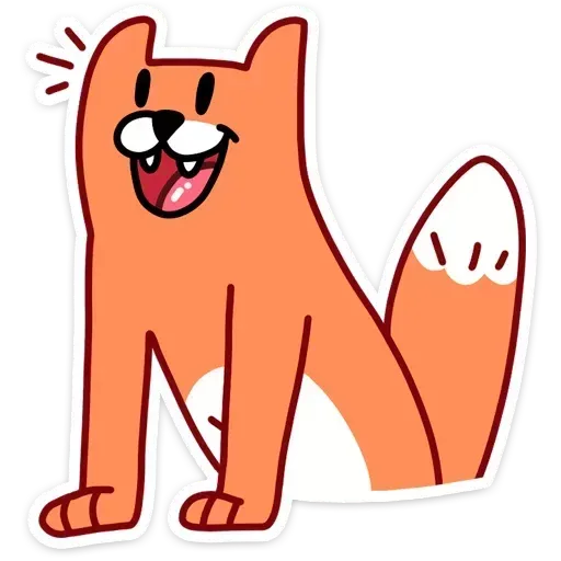 Crazy Fox - Sticker 19