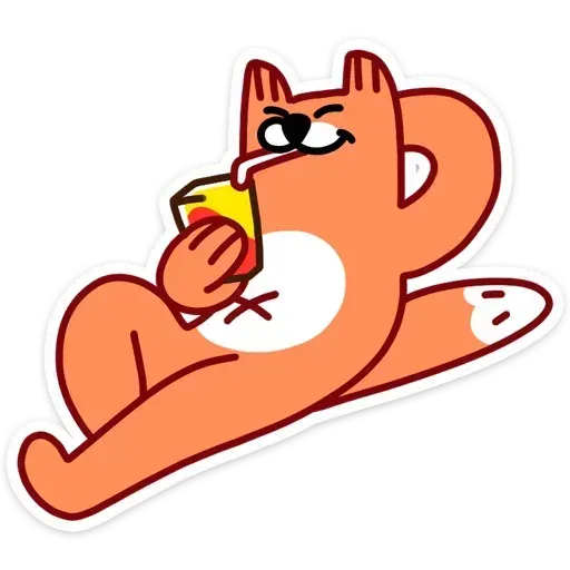 Crazy Fox - Sticker 26