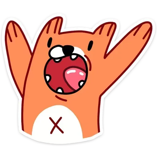Crazy Fox - Sticker 21