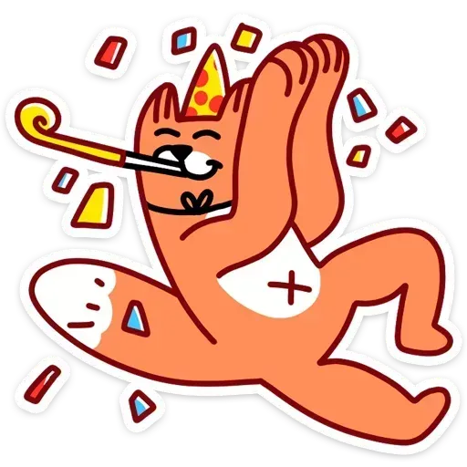 Crazy Fox - Sticker 17