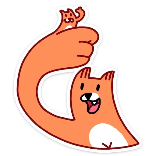 Crazy Fox - Sticker 13
