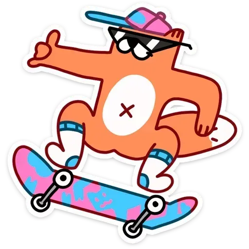 Crazy Fox - Sticker 20