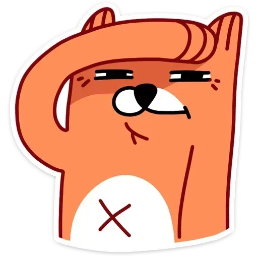 Crazy Fox - Sticker 23