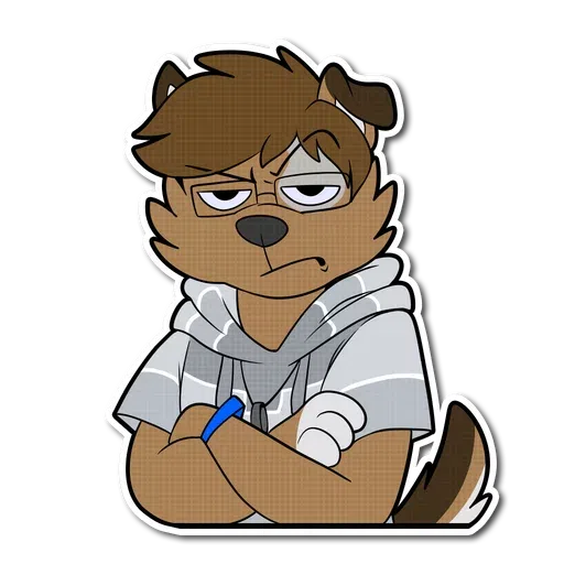 Dusty furry - Sticker 22